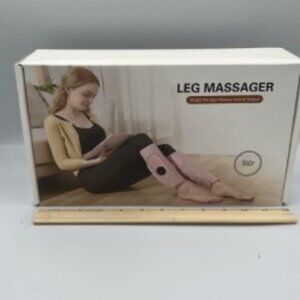 Portable Cordless Air Compression Leg Massager Pair – Rechargeable heat presses